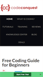 Mobile Screenshot of codeconquest.com
